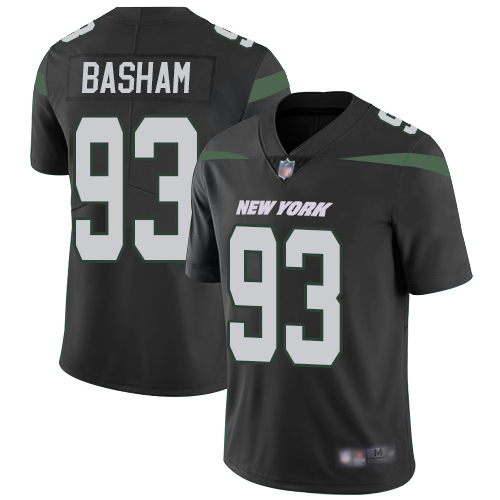 New York Jets Limited Black Men Tarell Basham Alternate Jersey NFL Football #93 Vapor Untouchable